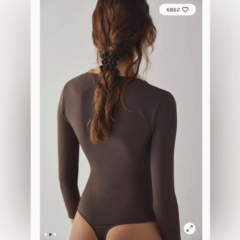 Free People | Truth or Square Thong Bodysuit - Picture 3 of 4